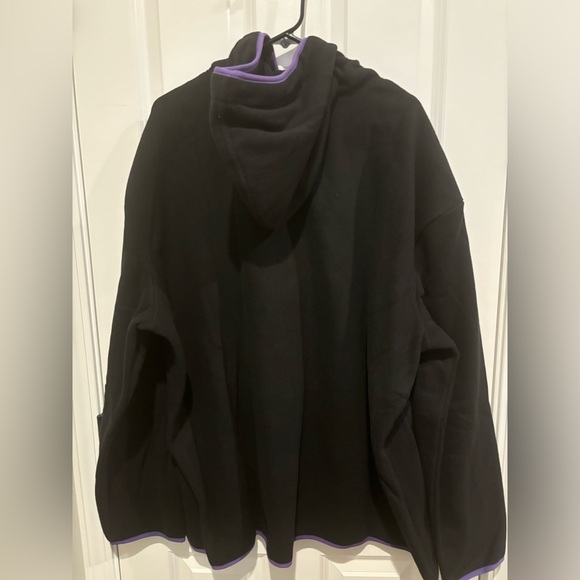 Black Paw Trimmed Polar Fleece Jacket Animal Rescue 5X - Picture 5 of 6